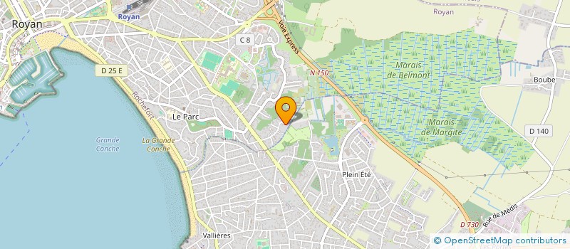 localisation de l'entreprise SCI NAT & GER  ROYAN