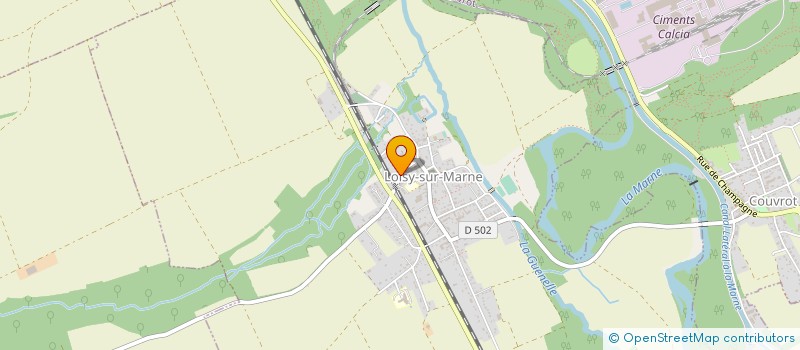 localisation de l'entreprise SCI NATA IMMO AVENIR  LOISY-SUR-MARNE