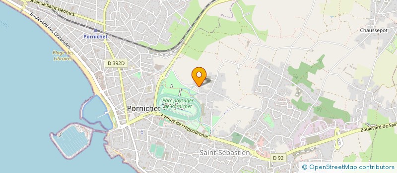 localisation de l'entreprise SCI NATACHA à PORNICHET