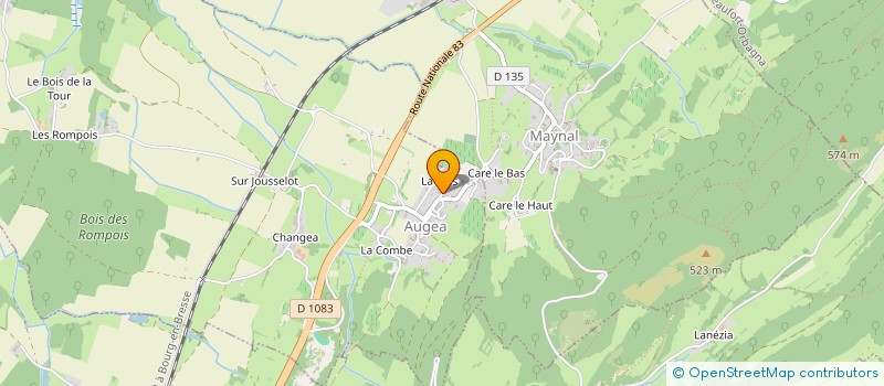 localisation de l'entreprise SCI NATAE  AUGEA