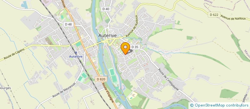 localisation de l'entreprise SCI NATALENE  AUTERIVE