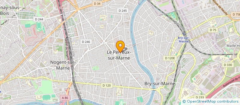 localisation de l'entreprise SCI NATAN  LE PERREUX-SUR-MARNE