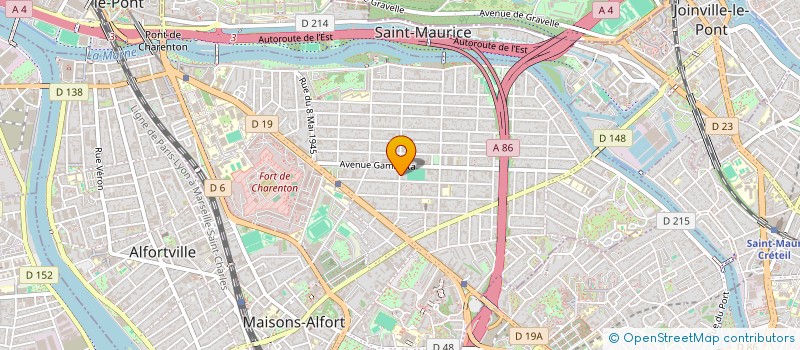 localisation de l'entreprise SCI NATANE à MAISONS-ALFORT