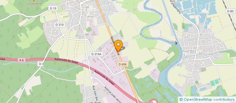 localisation de l'entreprise SCI NATAP  BARBEREY-SAINT-SULPICE