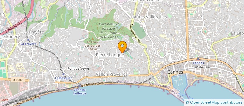 localisation de l'entreprise SCI NATAPHIL à CANNES