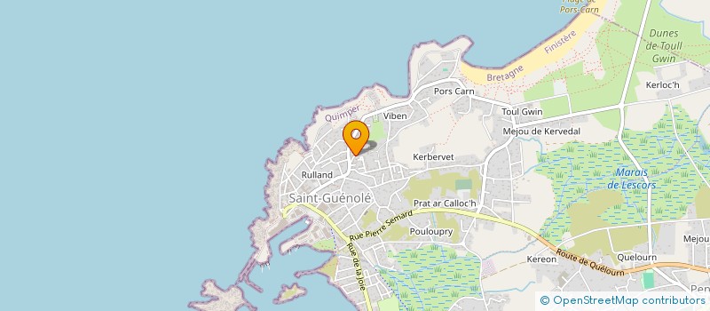 localisation de l'entreprise SCI NATCHAR  PENMARCH