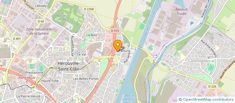 localisation de l'entreprise SCI NATCINVI à HEROUVILLE-SAINT-CLAIR