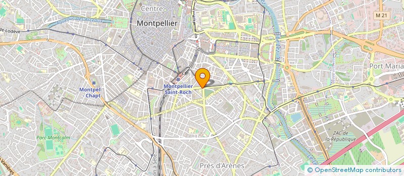localisation de l'entreprise SCI NATEA à MONTPELLIER
