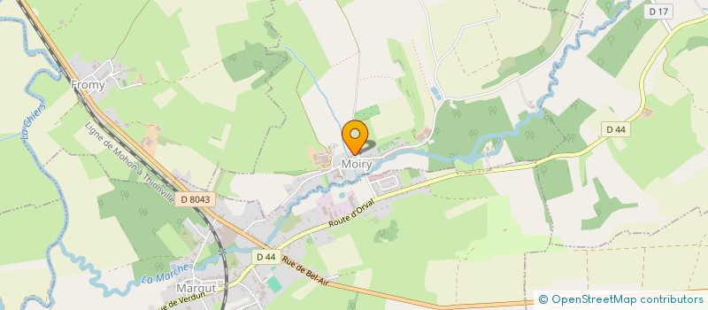 localisation de l'entreprise SCI NATECH  LA FERTE-SUR-CHIERS