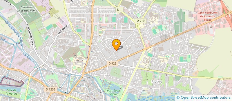 localisation de l'entreprise SCI NATED à AMIENS