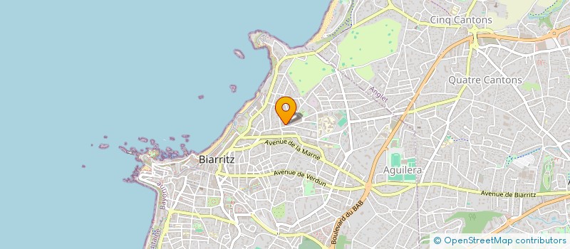 localisation de l'entreprise SCI NATELO à BIARRITZ