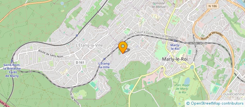 localisation de l'entreprise SCI NATELOU  MARLY-LE-ROI