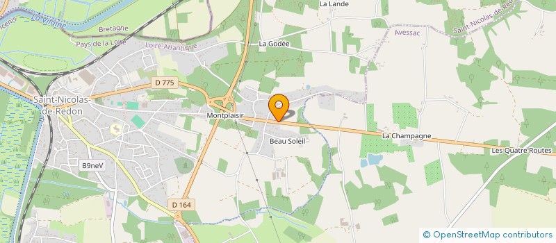 localisation de l'entreprise SCI NATER  SAINT-NICOLAS-DE-REDON