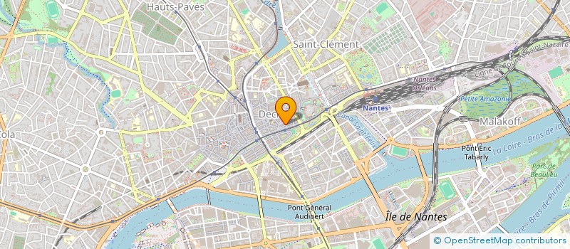 localisation de l'entreprise SCI NATFAB  NANTES