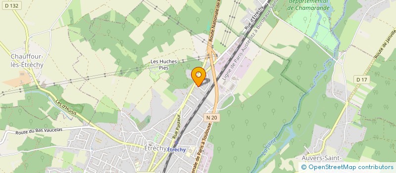 localisation de l'entreprise SCI NATHAGILLES à TOURY