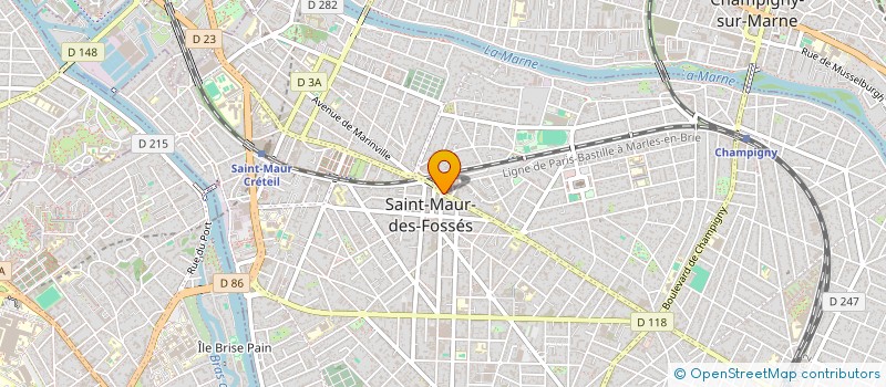 localisation de l'entreprise SCI NATHALIA à SAINT-MAUR-DES-FOSSES