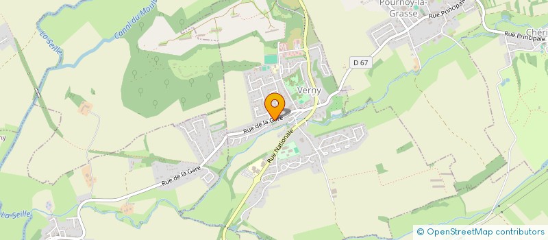 localisation de l'entreprise SCI NATHALIE  POMMERIEUX