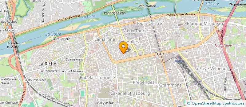 localisation de l'entreprise SCI NATHALIE  TOURS