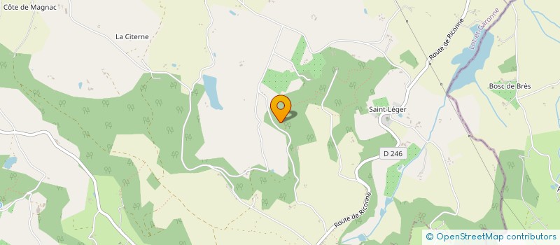 localisation de l'entreprise SCI NATHALIE  FUMEL