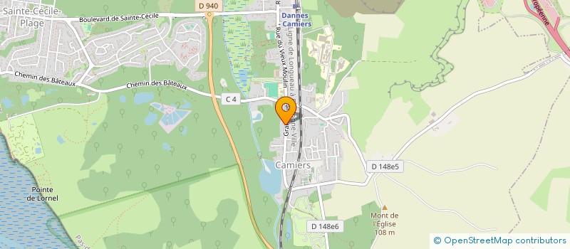 localisation de l'entreprise SCI NATHALIE  CAMIERS