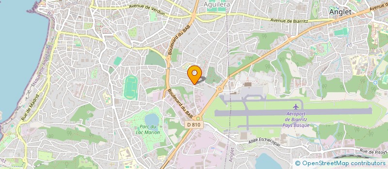 localisation de l'entreprise SCI NATHALY à BIARRITZ