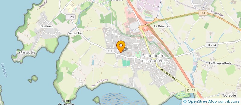 localisation de l'entreprise SCI NATHAMILIE  SAINT-JOUAN-DES-GUERETS