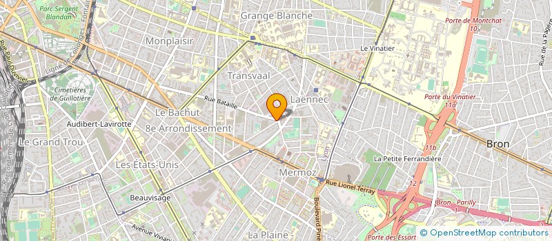 localisation de l'entreprise SCI NATHAN  LYON