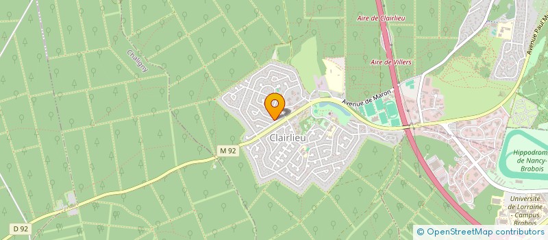 localisation de l'entreprise SCI NATHAN à VILLERS-LES-NANCY