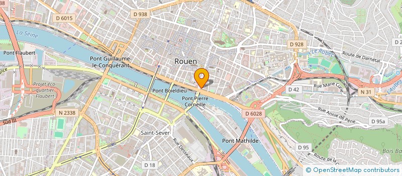 localisation de l'entreprise SCI NATHAN à ROUEN