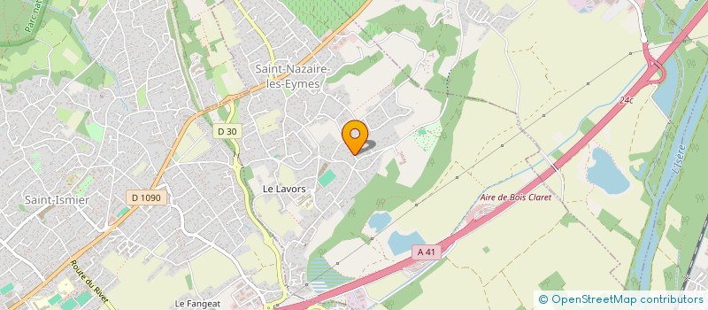 localisation de l'entreprise SCI NATHANAIS  SAINT-NAZAIRE-LES-EYMES