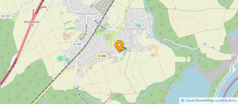 localisation de l'entreprise SCI NATHEJEAN  SESSENHEIM