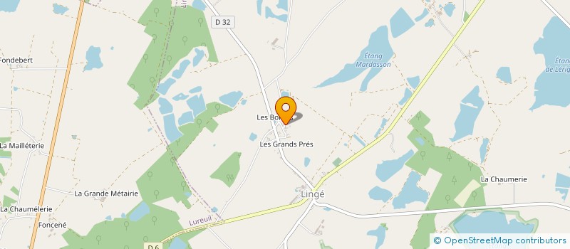 localisation de l'entreprise SCI NATHELINE à LINGE