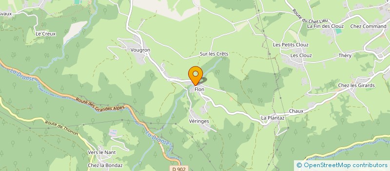 localisation de l'entreprise SCI NATHIE  FETERNES