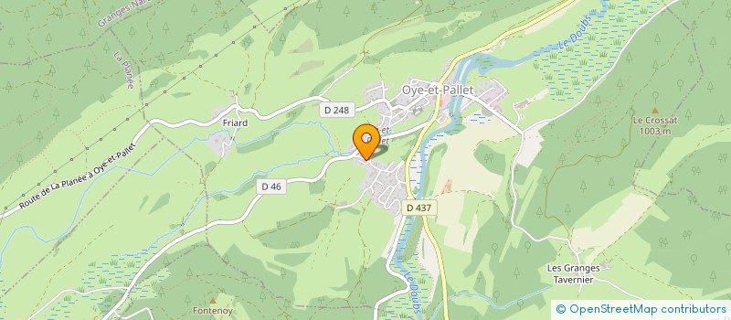 localisation de l'entreprise SCI NATHJO  OYE-ET-PALLET