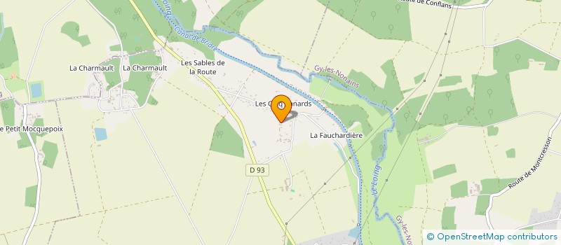 localisation de l'entreprise SCI NATI à MONTCRESSON