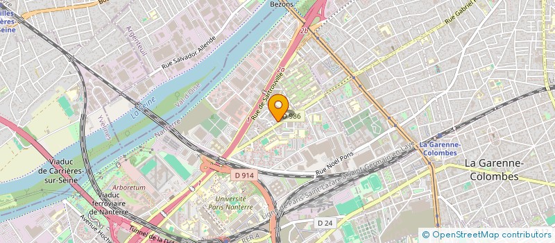 localisation de l'entreprise SCI NATIM  NANTERRE