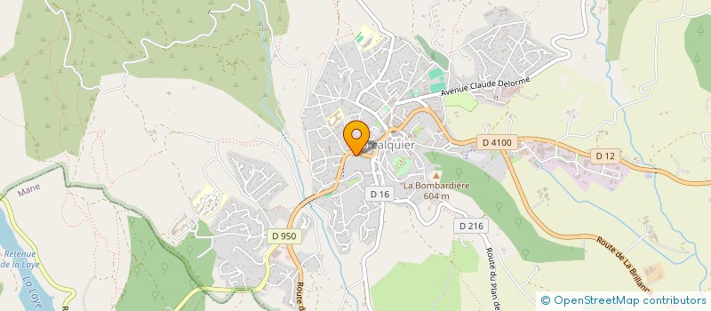 localisation de l'entreprise SCI NATIN à FORCALQUIER