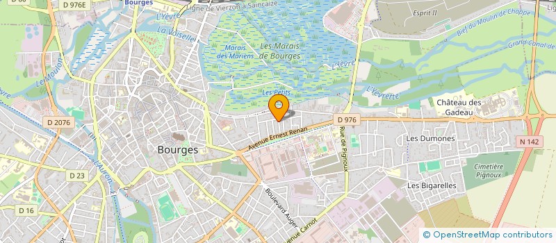 localisation de l'entreprise SCI NATIO 18  BOURGES