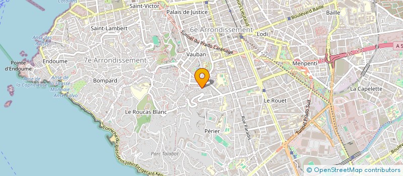 localisation de l'entreprise SCI NATIO CRIMEE à MARSEILLE