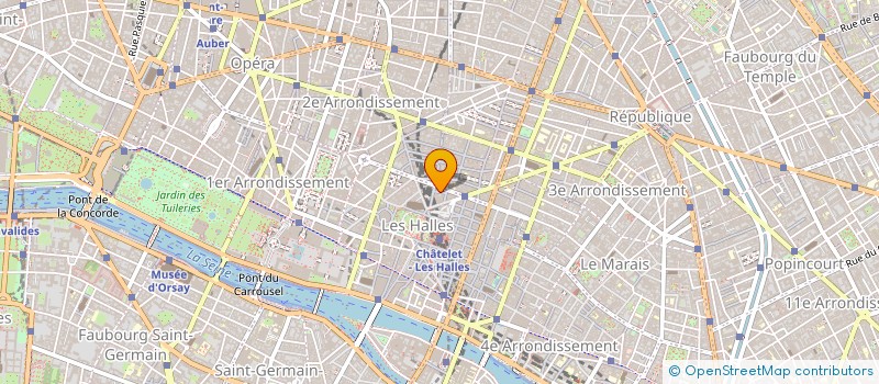 localisation de l'entreprise SCI NATION BAUCHAT à PARIS