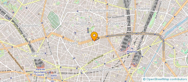 localisation de l'entreprise SCI NATION INVEST  PARIS