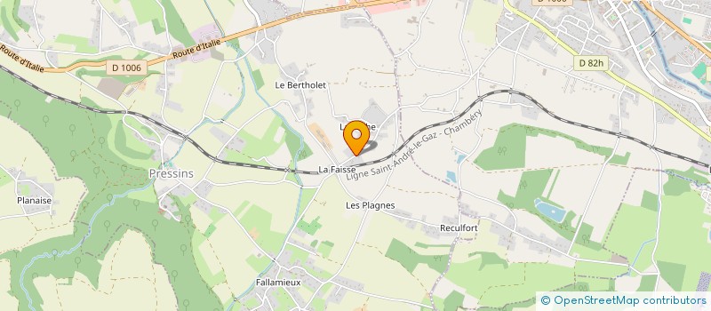 localisation de l'entreprise SCI NATION REPUBLIQUE  PRESSINS