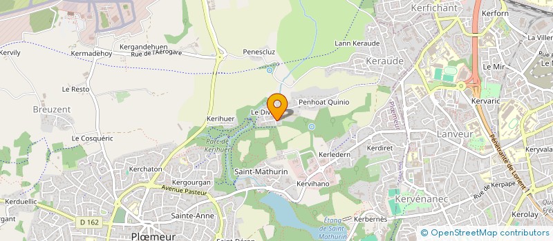 localisation de l'entreprise SCI NATIONALE 11 à PLOEMEUR