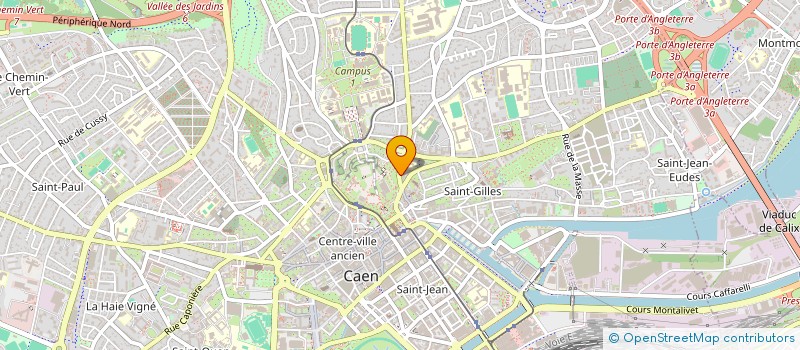 localisation de l'entreprise SCI NATIVELLE  CAEN