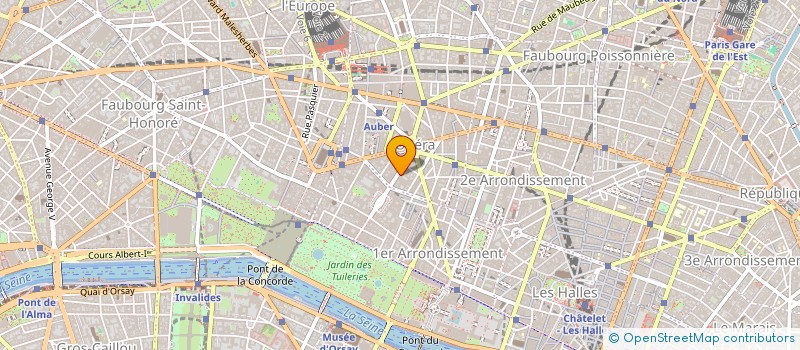 localisation de l'entreprise SCI NATKA  PARIS