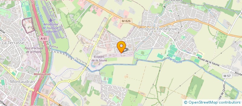 localisation de l'entreprise SCI NATLIS  QUINT-FONSEGRIVES