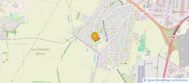 localisation de l'entreprise SCI NATO à CORBAS