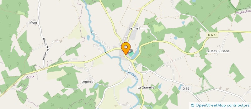 localisation de l'entreprise SCI NATOLIV à GORRE