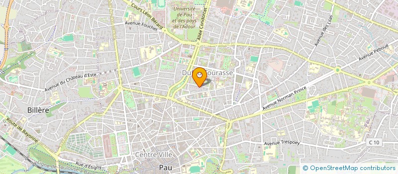 localisation de l'entreprise SCI NATOSSAU à PAU