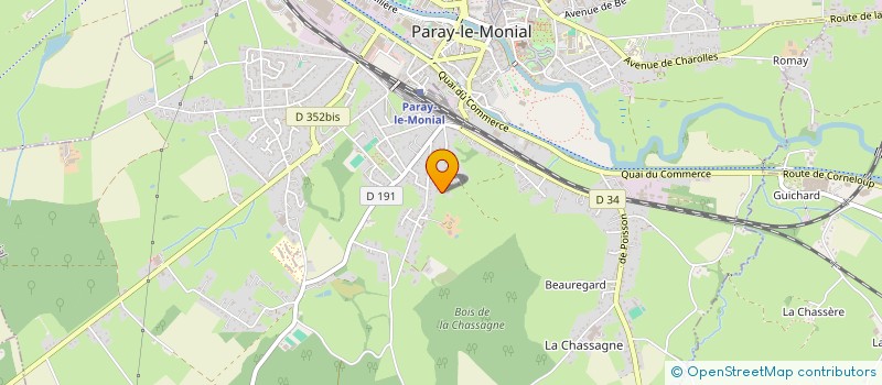 localisation de l'entreprise SCI NATPHI  PARAY-LE-MONIAL